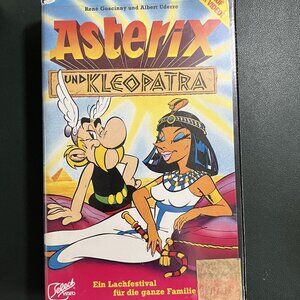 Asterix und Kleopatra VHS – German Edition – Catalog #6251 – PAL Format